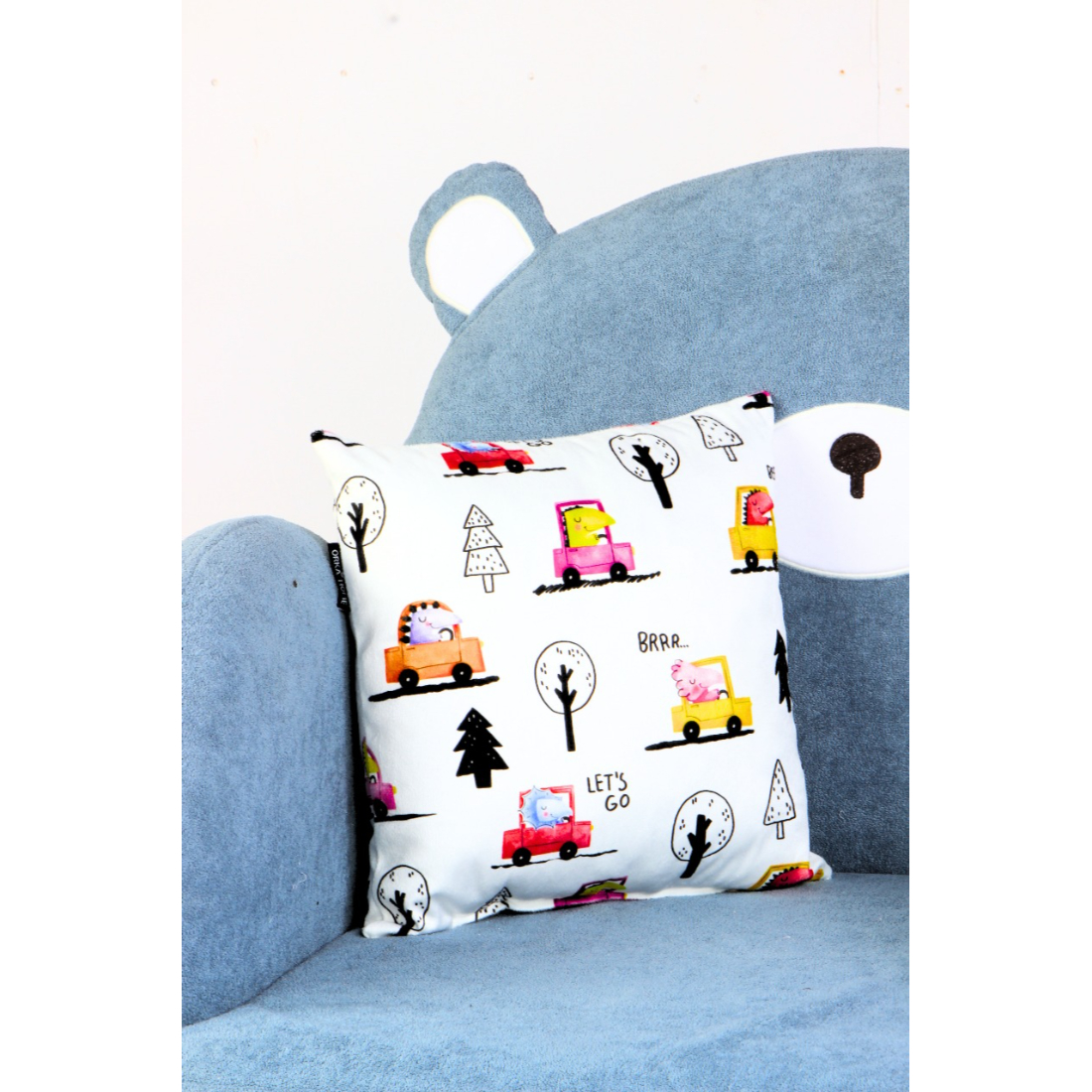 Orka Kids Filled Cushion Printed 12x12 (D17)